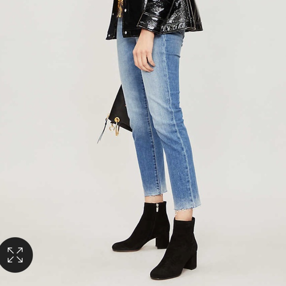 Hudson Jeans Denim - Hudson Zoeey High Rise Straight Crop Jeans Sz 28